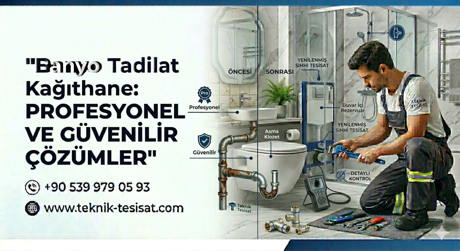 Banyo Tadilat Kagithane: Profesyonel ve Güvenilir Çözümler
