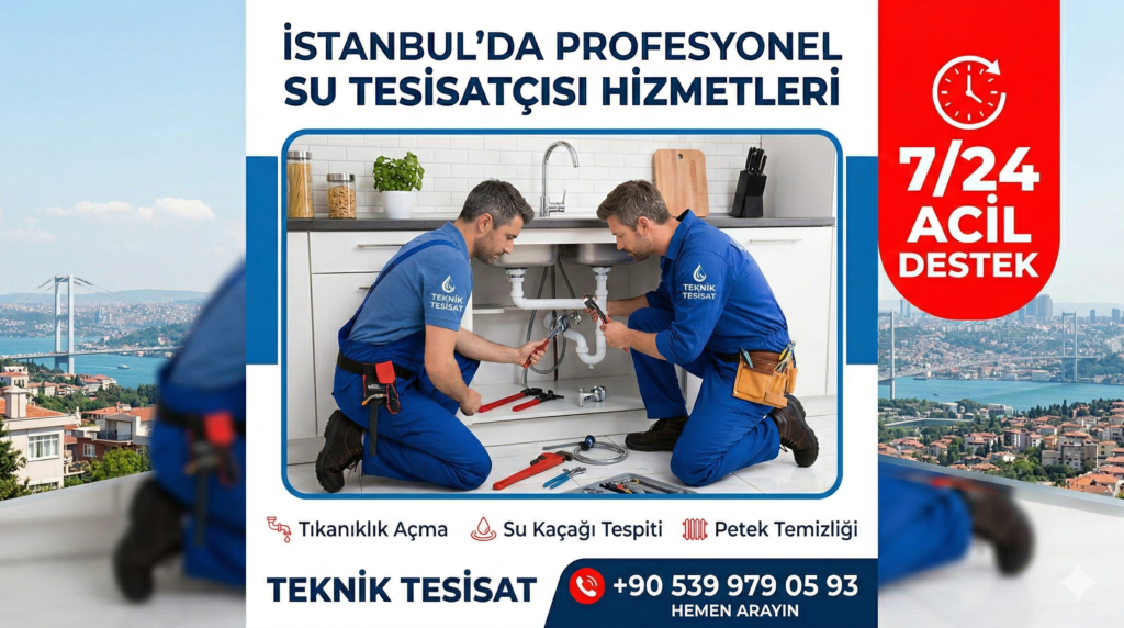 Su tesisatçısı - İstanbul