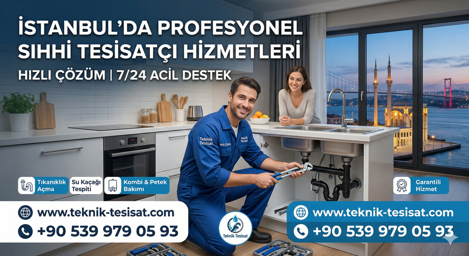 İstanbul’da Profesyonel Sıhhi Tesisatçı Hizmetleri | Hızlı Çözüm