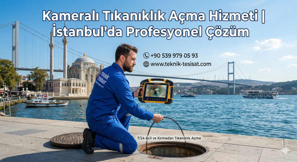Kameralı tıkanıklık açma - İstanbul