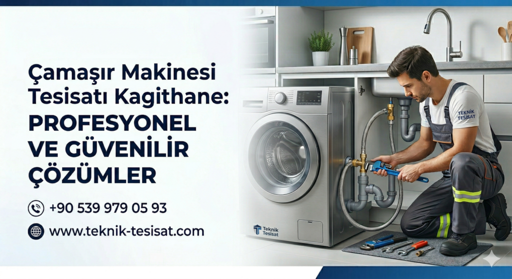 Çamaşır makinesi tesisatı - İstanbul